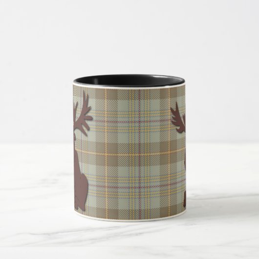 Niedliche Elche Tasse (Zentrum)