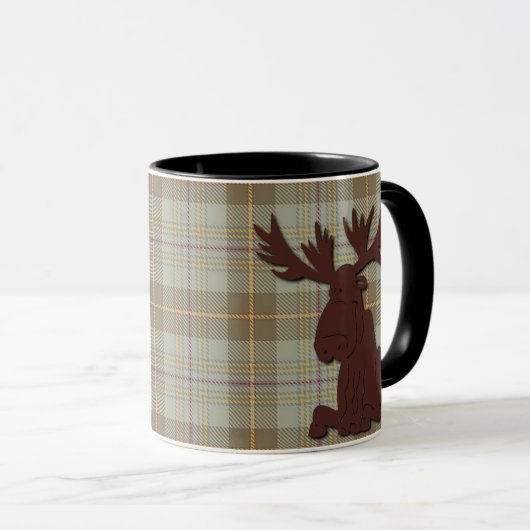 Niedliche Elche Tasse (VorderseiteRechts)