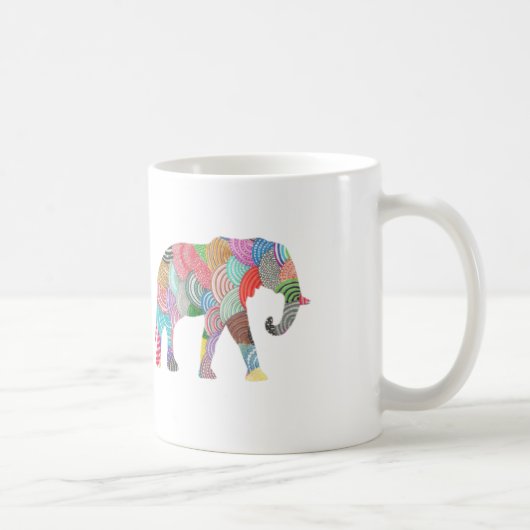 Niedliche Elefant-Tasse Kaffeetasse (Rechts)