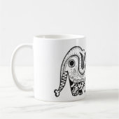 Niedliche Elefant-Tasse Kaffeetasse (Links)