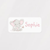 Niedliche Elefanten Etiketten (Design 1)