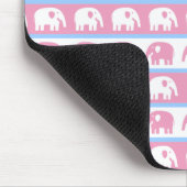 Niedliche Elefanten Foto Mousepads (Ecke)