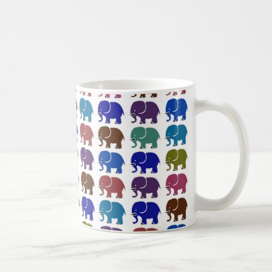 niedliche Elefanten Kaffeetasse (Rechts)