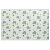 Niedliche Elefanten Kinderzimmer Stoff (Fat Quarter (45,7 x 55,9 cm))