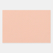 Niedliche Elefanten Muster Braun Pink Babydusche Geschenkpapier Set (Vorderseite 3)