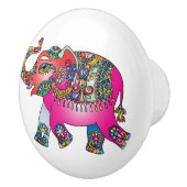 Niedliche Elefantendekoration im Zimmer Keramikknauf (Rechts)