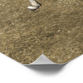 Niedliche ElefantenGiraffen Poster (Ecke)