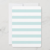 Niedliche Elefantenjungdusche Einladung (Rückseite)