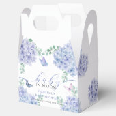 Niedliche Elegana Hydrangea Bloral Garden Babydusc Geschenkschachtel (Geöffnet)