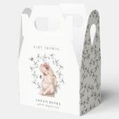 Niedliche Elegant Expectant Women Foliage Baby Dus Geschenkschachtel (Geöffnet)