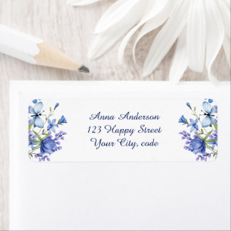 Niedliche Elegante Blue Wildblumen