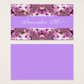 Niedliche elegante Bride Cherry-Blüten Save the Da (Vorne & Hinten)