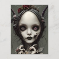 Niedliche Elegante Kleine Gotische Hexe Fee Fee Ku