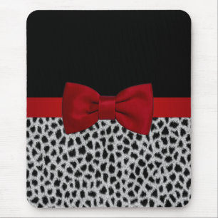 Niedliche, elegante Leopardenhaut Mousepad
