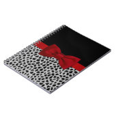 Niedliche, elegante Leopardenhaut Notizblock (Linke Seite)