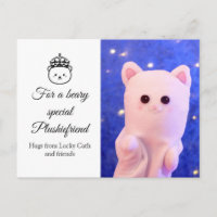 Niedliche Elegante Script Beruflich Royal Plushiem