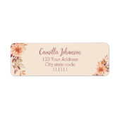 Niedliche elegante Wasserfarbenadresse (Vorne)