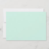 Niedliche Elephant Baby Dusche Einladung (Rückseite)