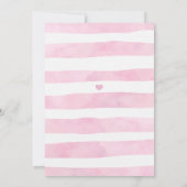 Niedliche Elephant Baby Dusche Einladung (Rückseite)