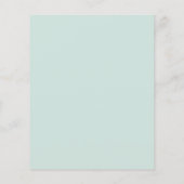 Niedliche Elephant Baby Dusche Vielen Dank (Rückseite)