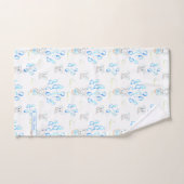 Niedliche Elephant Balloons & Clouds Baby Boy Must Badhandtuch Set (Handtuch)