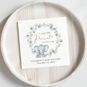 Niedliche Elephant Eucalyptus Baby Boy Dusche Serviette