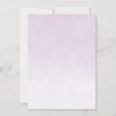 Niedliche Elephant Girl Balloons Dankeskarte (Rückseite)