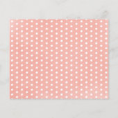 Niedliche Elephant Girl Pink Kinderdusche Einladun (Rückseite)