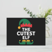 Niedliche Elf Matching-Familie Weihnachten (Stehend Vorderseite)