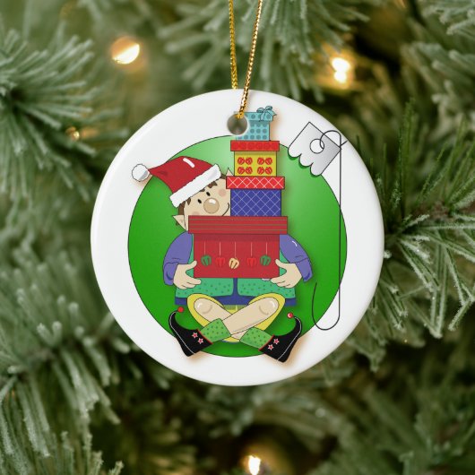 Niedliche Elf Personalizable Ornament (Baum)