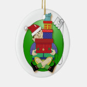 Niedliche Elf Personalizable Ornament (Rechts)