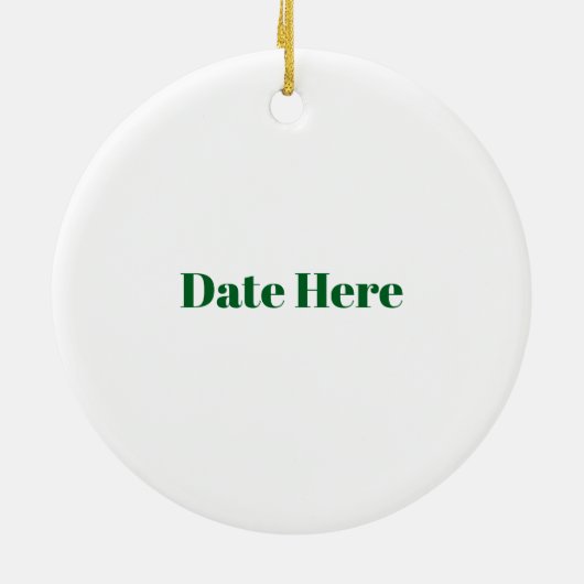 Niedliche Elf Personalizable Ornament (Hinten)