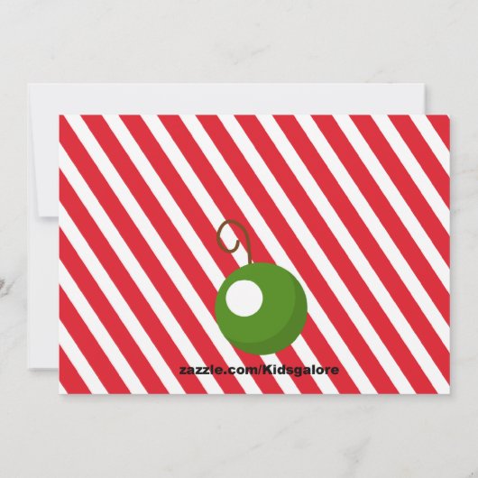 Niedliche Elfe in einem Werkstatt-WeihnachtsParty Einladung (Rückseite)