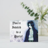 Niedliche emo-boy-Party Einladungen (Stehend Vorderseite)