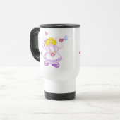 Niedliche Engels-Herz-Tasse 1 Reisebecher (Vorderseite Links)