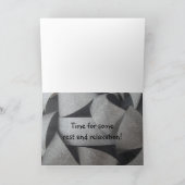 Niedliche englische Bulldoggen-glückliche Karte (Innenseite)