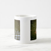 Niedliche Ente Fütternd Kaffeetasse (Mittel)