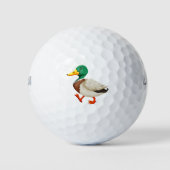 Niedliche Ente Golfball (Vorderseite)