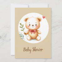 Niedliche Ente in Red Boots Baby Dusche