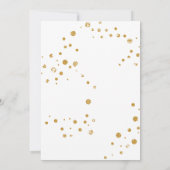 Niedliche Ente mit Balloons Einladung des Kindes z (Rückseite)