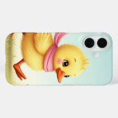 Niedliche Ente mit Scarf iPhone/iPad Gehäuse Case-Mate iPhone Hülle (Rückseite (Horizontal))