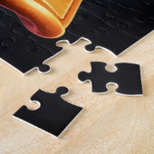 Niedliche Ente. Puzzle (Seite)