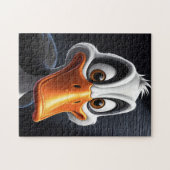 Niedliche Ente. Puzzle (Horizontal)