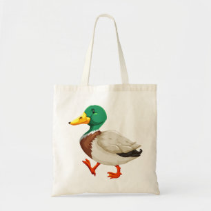 Niedliche Ente Tragetasche