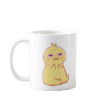 niedliche Ente weinen