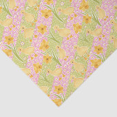 Niedliche Enten und Affodien Ostern Seidenpapier (Ausschnitt)