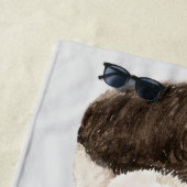 Niedliche Entspannte Asiatische Panda Bären Tierar Strandtuch (Beispiel)