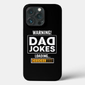 Niedliche Entwurfswarnung! Vater Joke Loading Case-Mate iPhone Hülle (Rückseite)