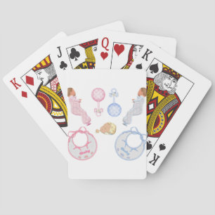 Niedliche entzückende spielkarten