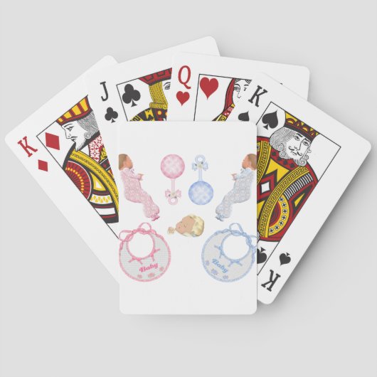 Niedliche entzückende spielkarten (Rückseite)